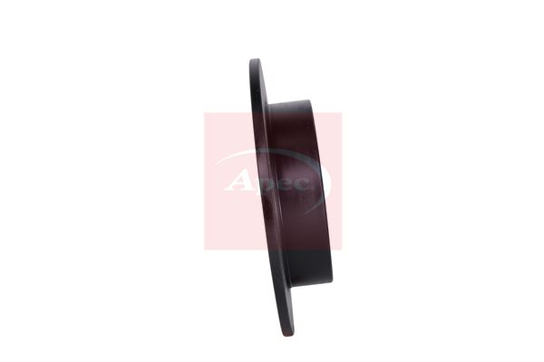 Apec 2 x Brake Disc Set Solid