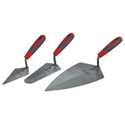 Faithfull Soft Grip Trowel Set, 3 Piece - FAISGTSET3