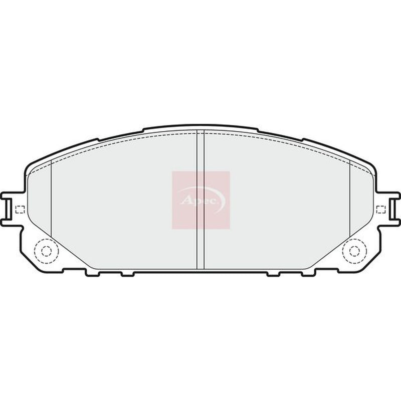 Apec Front Brake Pad Set PAD2045