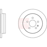 Apec 2 x Solid Rear Brake Discs DSK2133