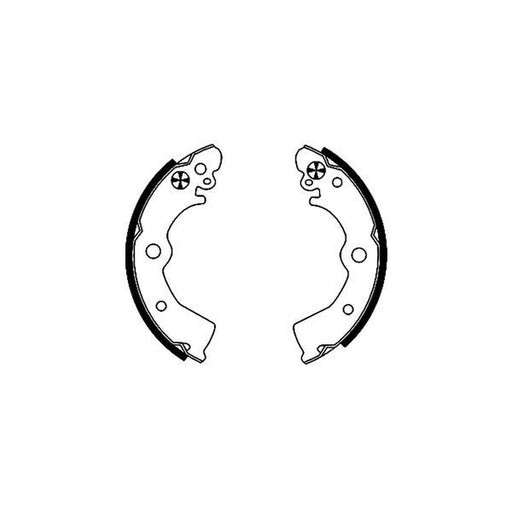 Mintex Brake Shoe Set Axle Kit MFR379