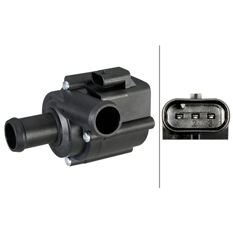 Hella Auxiliary Coolant Water Pump 8TW 358 304-681