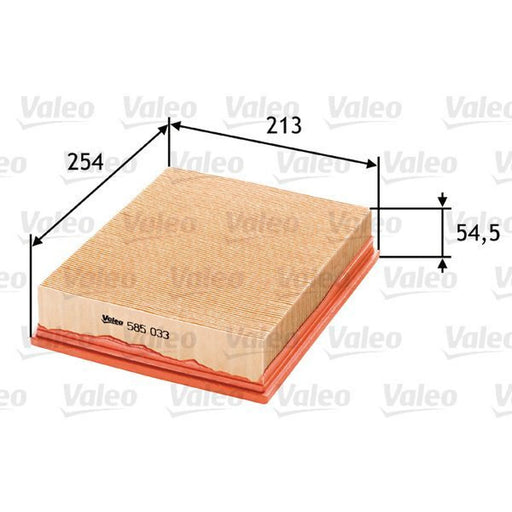 Valeo Engine Air Filter 585033