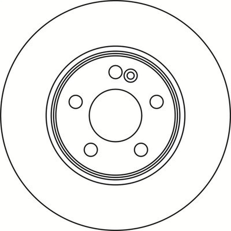 Abtex 2 x Vented Front Brake Discs BD2004V