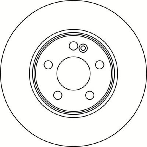 Abtex 2 x Vented Front Brake Discs BD2004V