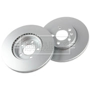 Borg & Beck 2 x Vented Front Brake Discs BBD5532