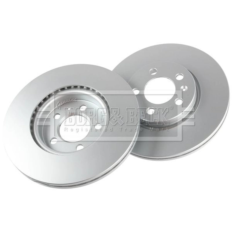 Borg & Beck 2 x Vented Front Brake Discs BBD5532
