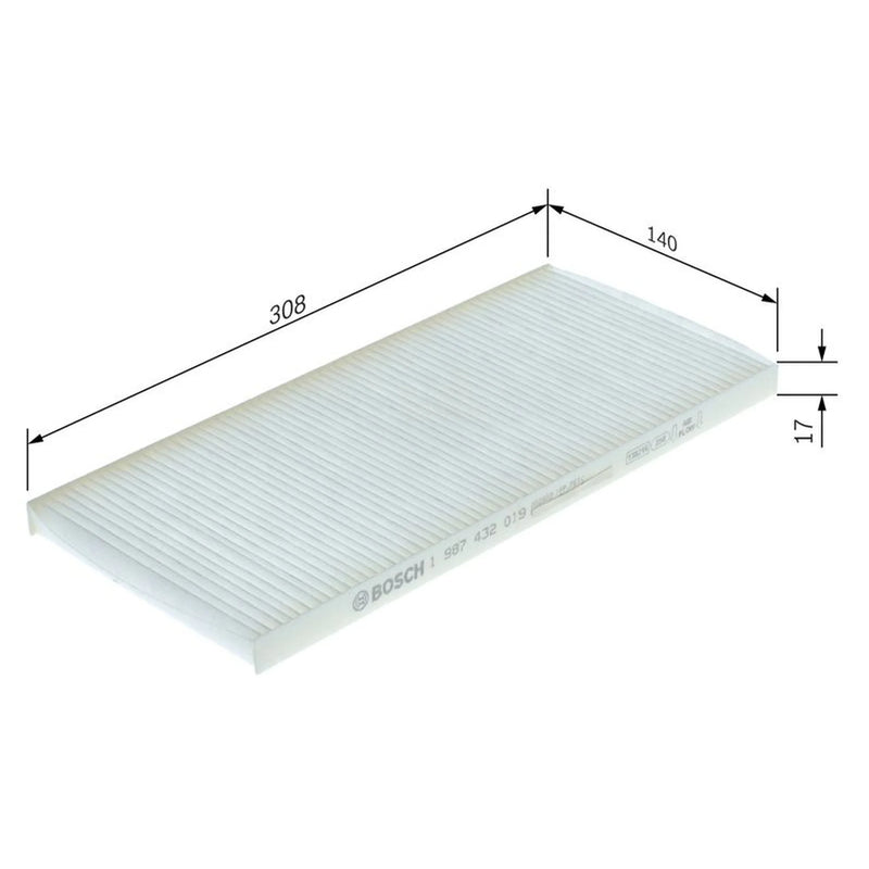 Bosch Cabin Air Filter (Pollen Filter) 1 987 432 019