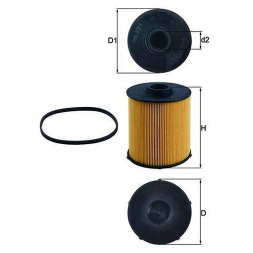 Mahle Fuel Filter Element KX 70D
