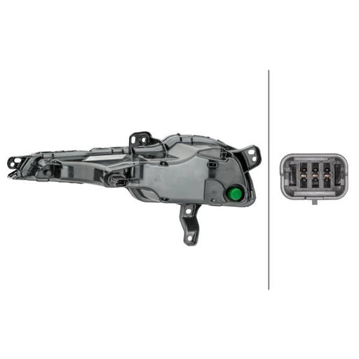 Hella Direction Indicator Light Right Front 2BA 013 163-021