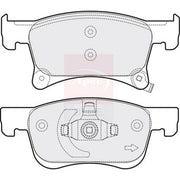 Apec Front Brake Pad Set PD3752