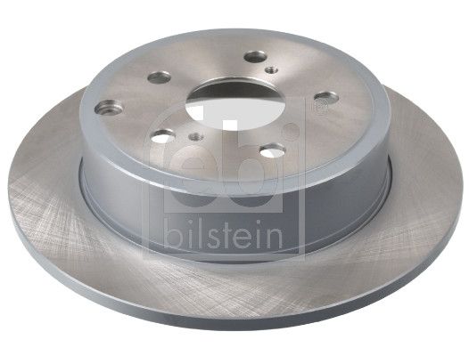 Febi 2 x Brake Disc Set Solid Rear