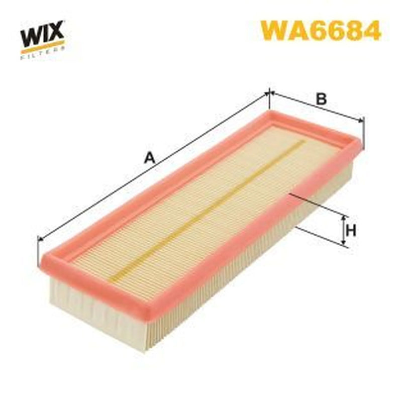 WIX Engine Air Filter WA6684