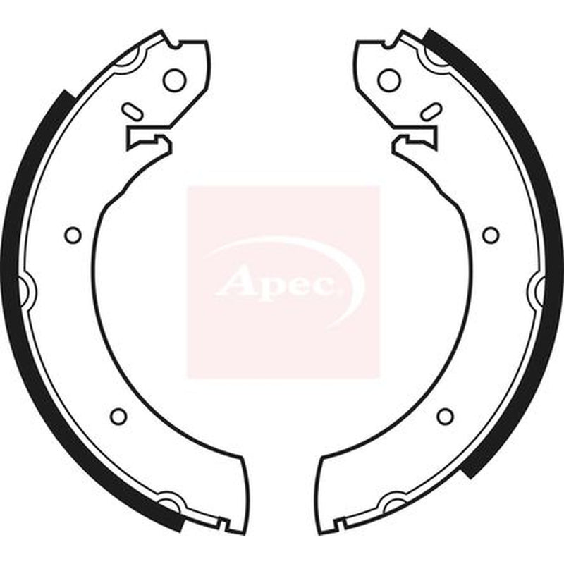 Apec Brake Shoe Set Axle Kit SHU234