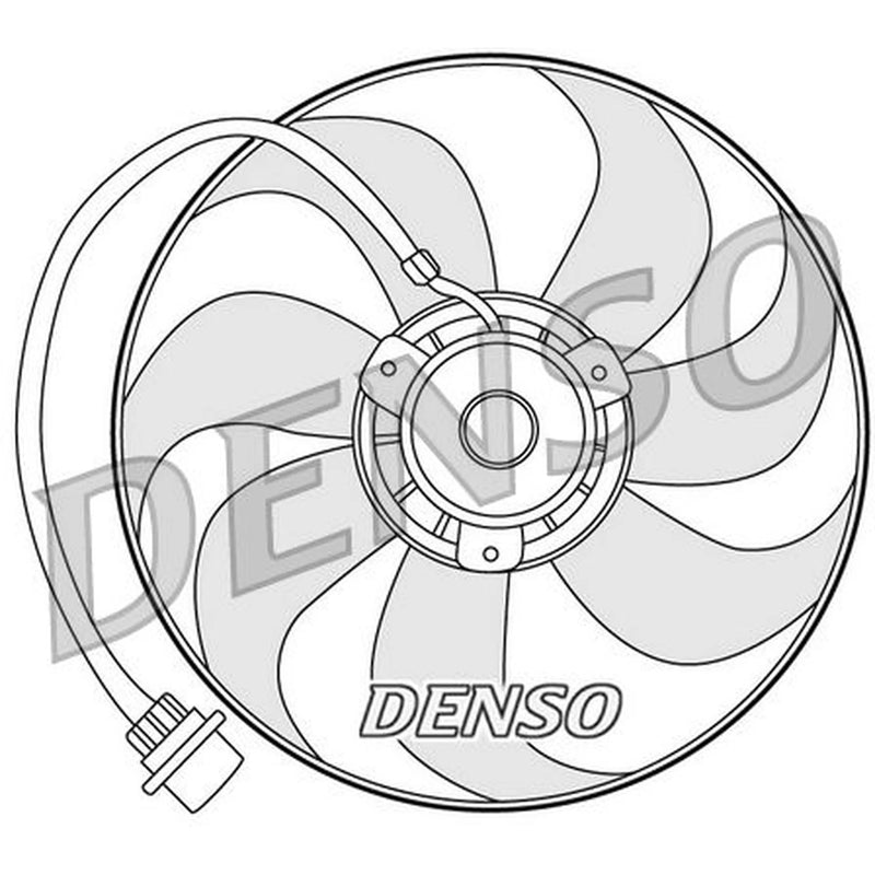 Denso Engine Cooling Fan DER32001