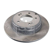 Febi 2 x Solid Rear Brake Discs 170819