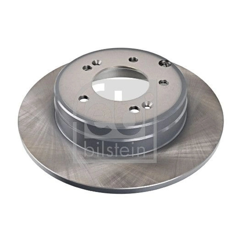 Febi 2 x Solid Rear Brake Discs 170819