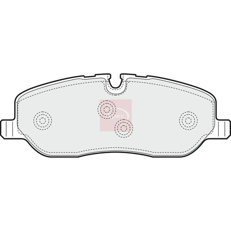 Apec Front Brake Pad Set PAD1468