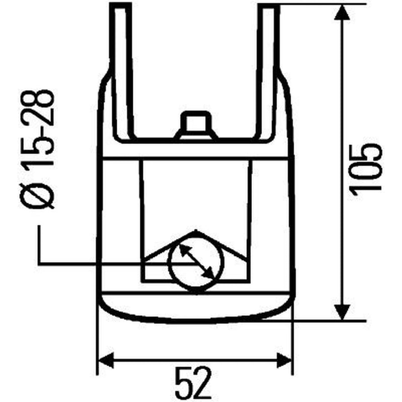 Hella Mounting Holder Bracket 8HG 990 263-131