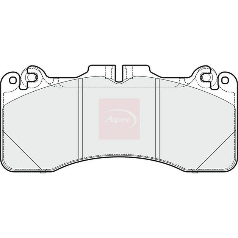 Apec Front Brake Pad Set PAD1766