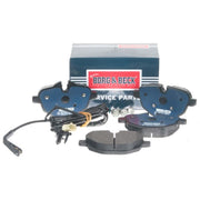 Borg & Beck 4 x Rear Brake Pad Set BBP2225
