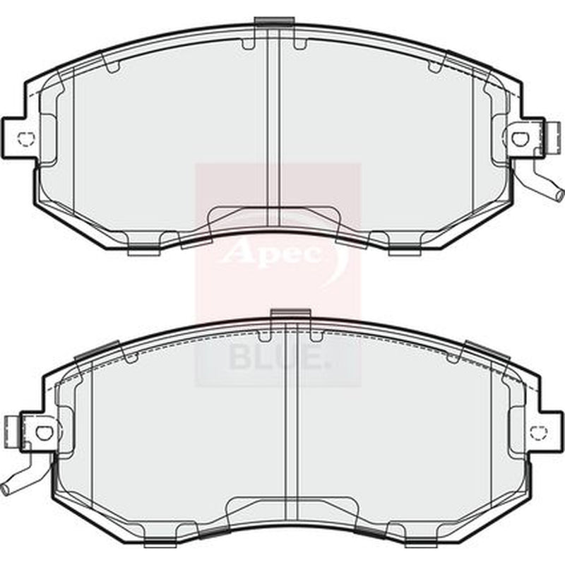 Apec Front Brake Pad Set PD3571