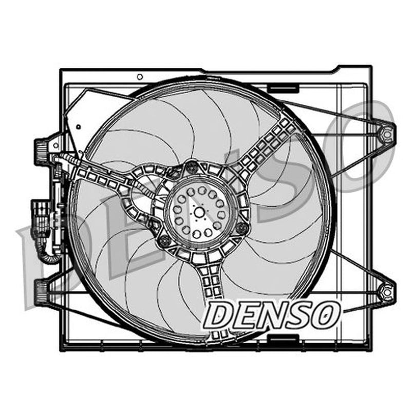 Denso Engine Cooling Fan DER09046