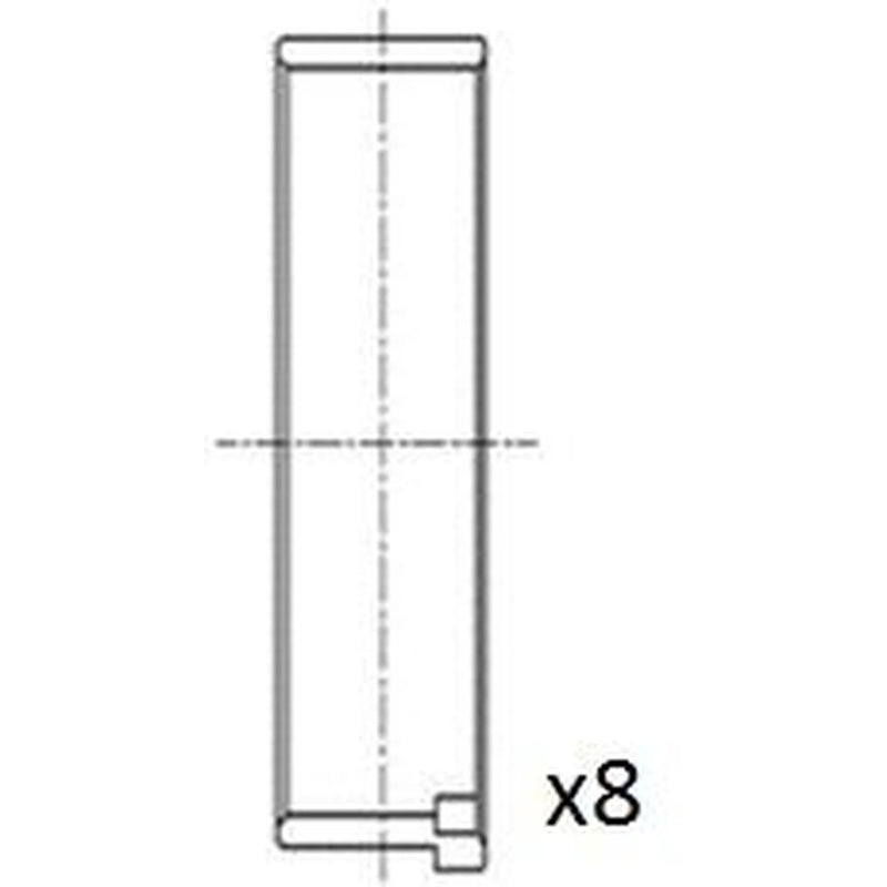 FAI Big End Bearing Set 50. BB2031-050
