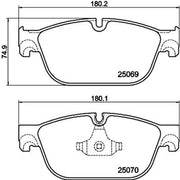 DON Front Brake Pad Set PCP1570