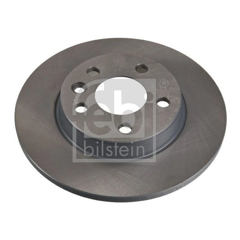 Febi 2 x Solid Rear Brake Discs 18490
