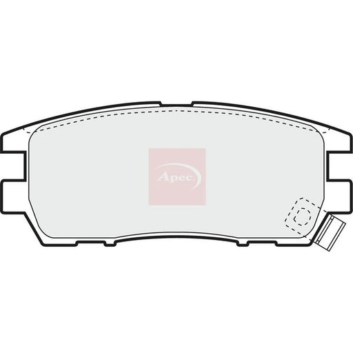 Apec Rear Brake Pad Set PAD794