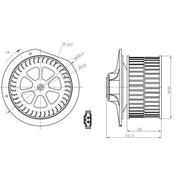 NRF Heater Blower Fan 34288