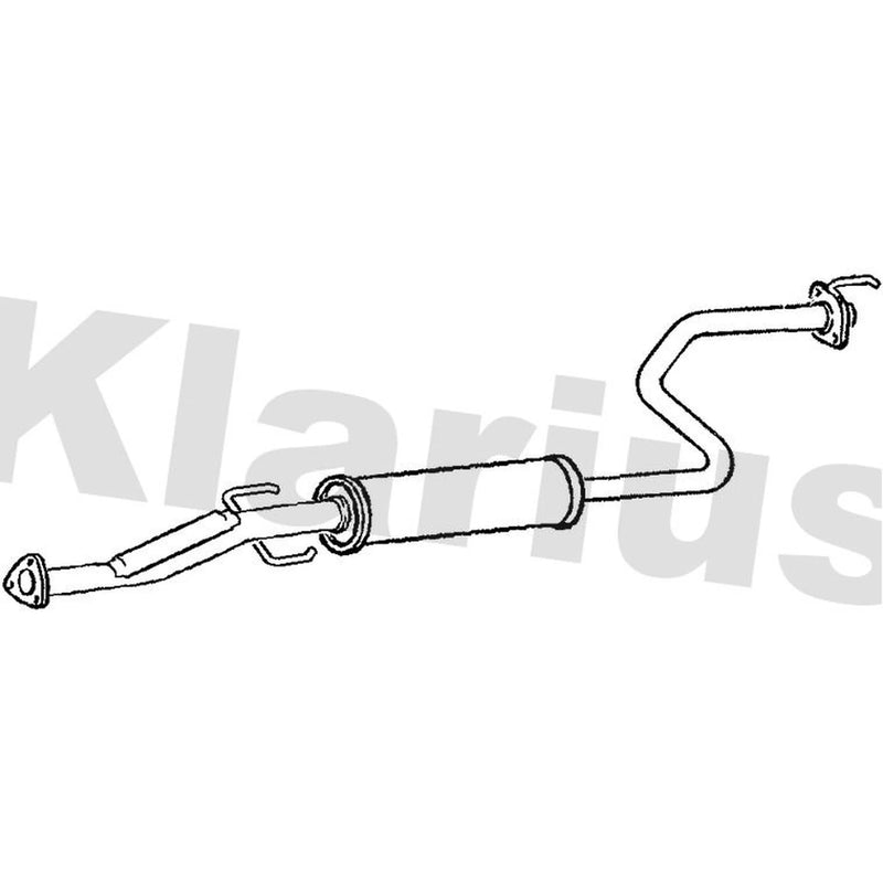 Klarius Box With Centre Pipe Centre HA237B