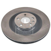 Febi 2 x Internally Vented Rear Brake Discs 174754