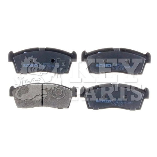 Key Parts 4 x Front Brake Pad Set KBP2009