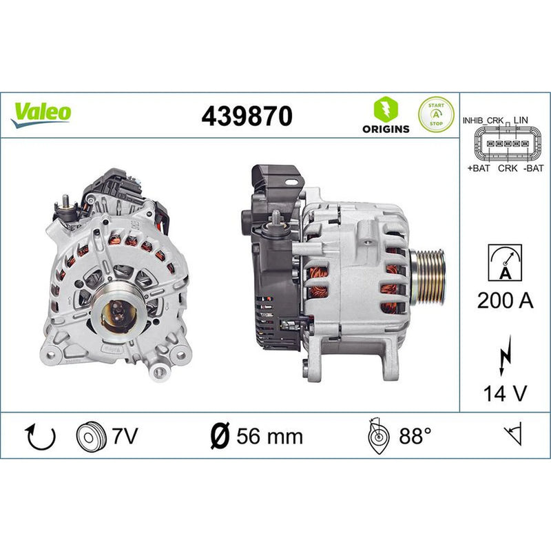 Valeo Istars Origins Renault-Nissan 439870