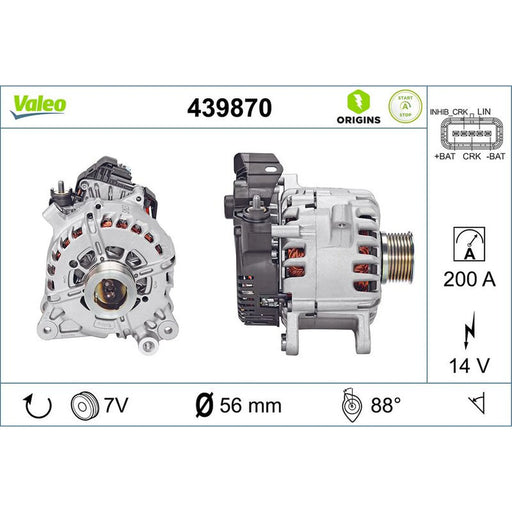 Valeo Istars Origins Renault-Nissan 439870