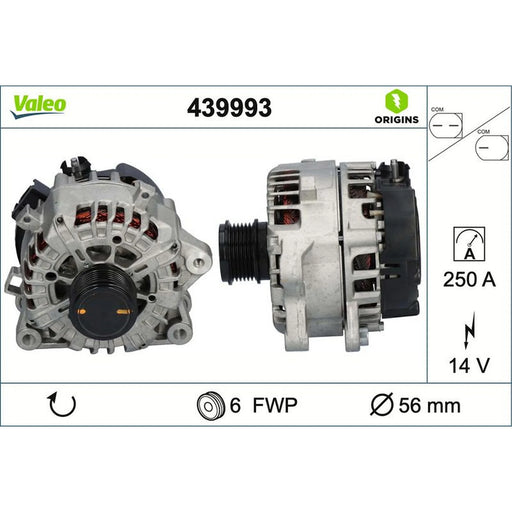 Valeo Car Alternator 12V 439993