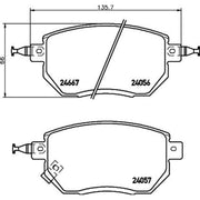 DON Front Brake Pad Set PCP1479