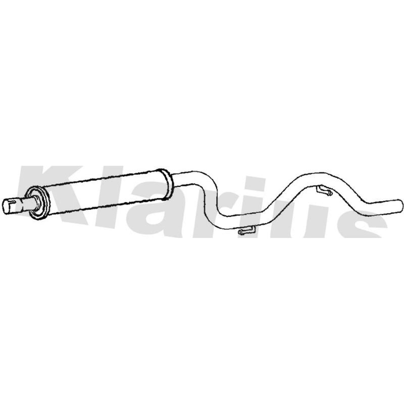 Klarius Box With Centre Pipe Centre SB140C