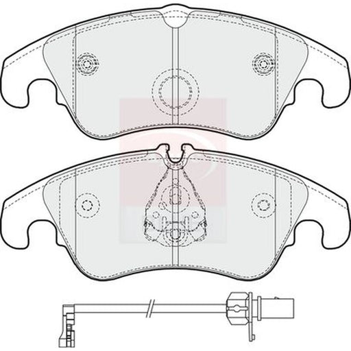 Apec Front Brake Pad Set PD3362