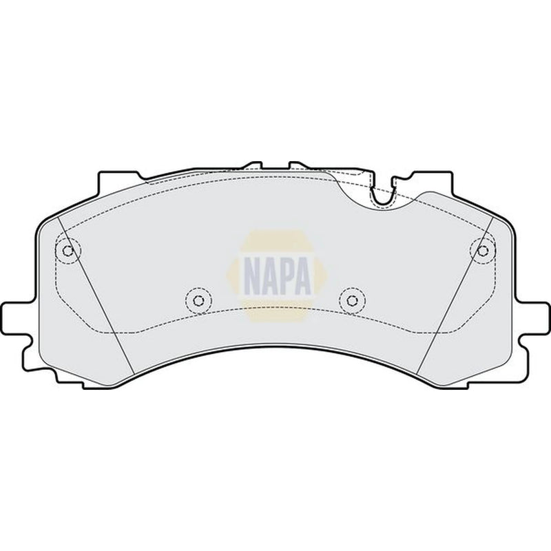NAPA Front Brake Pad Set NBP1905