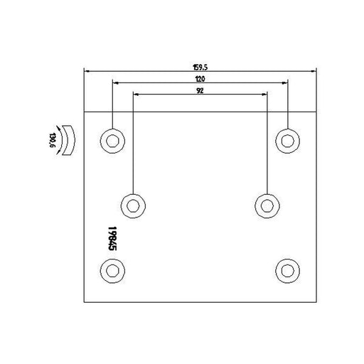 DON Don Cv Brake Lining Set MB1131142S7115