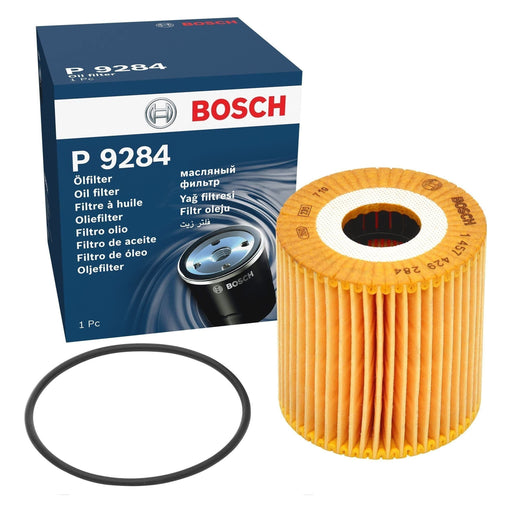 Genuine Bosch Car Oil Filter P9284 Fits Nissan Navara Dci - 2.5 - 01-12 14574292 Bosch  - Town Parts