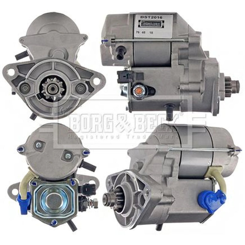 Borg & Beck Starter Motor 12V 1.2kW 9 Teeth BST2016