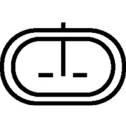 Hella Reverse Light Switch Connectors 6ZF 008 621-011