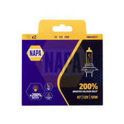 NAPA Headlight Bulb H7 PX26d 12V 55W NBU42077