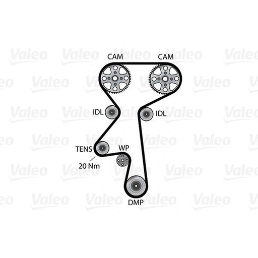 Valeo Timing Belt & Water Pump Kit 614663