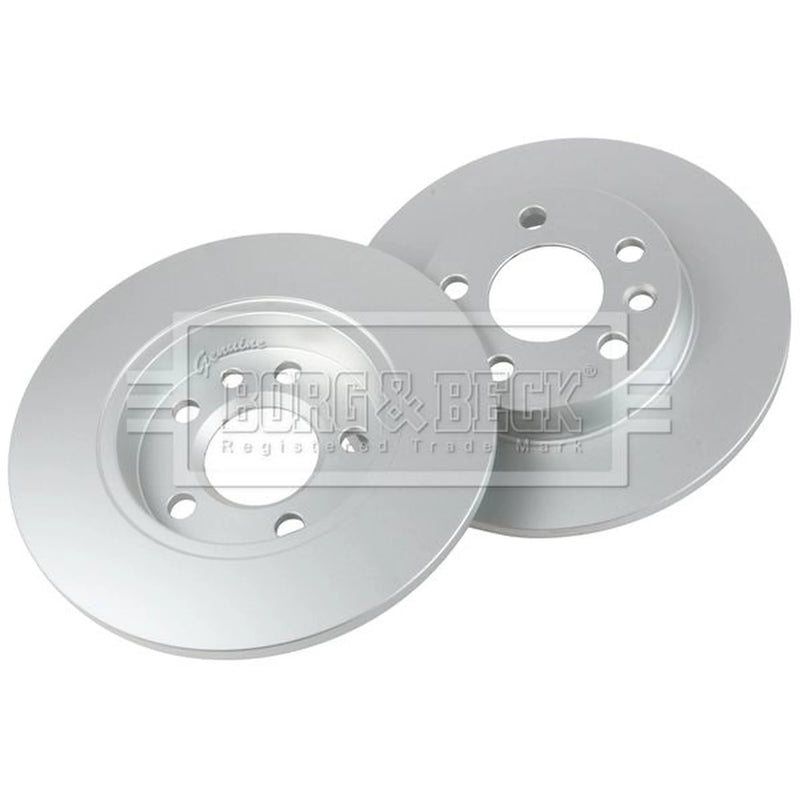 Borg & Beck 2 x Rear Brake Discs BBD4214