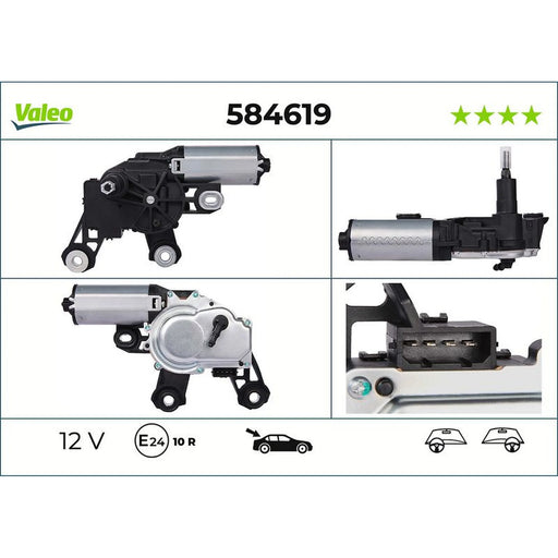 Valeo Front/Rear Wiper Motor Rear 584619